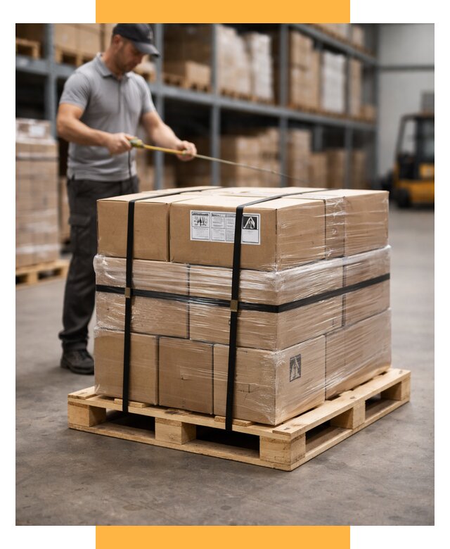 Упаковка и паллетирование грузов от 3555 р. | СетСервис-Нбр