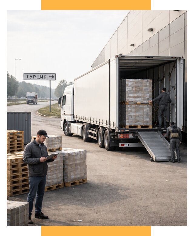 Автоперевозки и доставка фурой из Турции от 121896 р. | СетСервис-Нбр