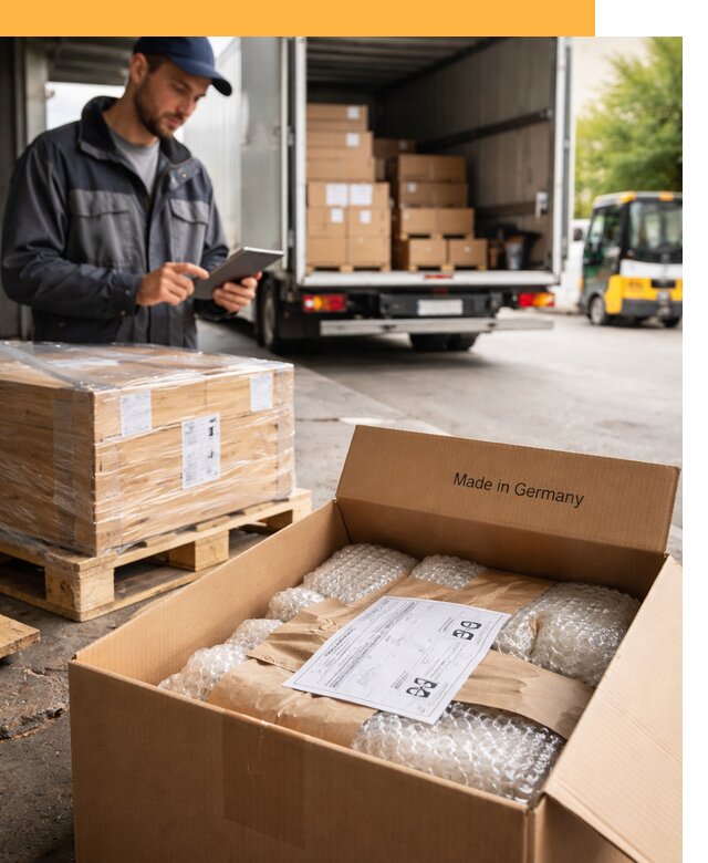 Доставка грузов из Германии от 45711 руб с таможенным оформлением