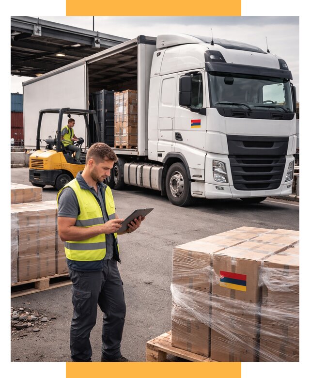 Автоперевозки из Армении от 96501 р. — услуги СетСервис-Нбр