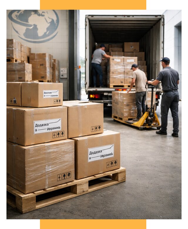 Доставка грузов в Израиль и экспорт от 45711 р. СетСервис-Нбр