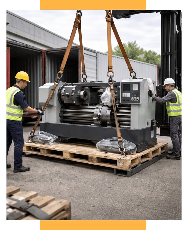 Перевозка станков и таможня от 60948 р. | СетСервис-Нбр логистика