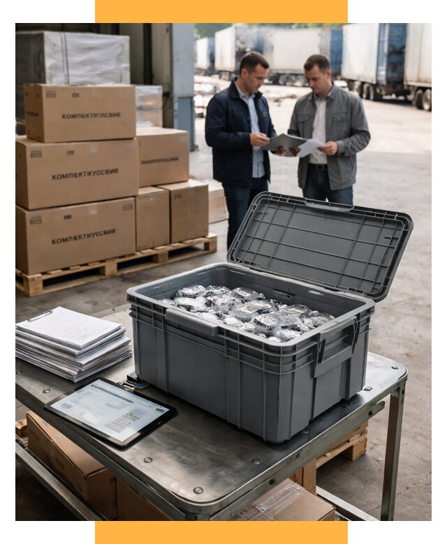 Перевозка комплектующих из Китая от 6603 р. | СетСервис-Нбр