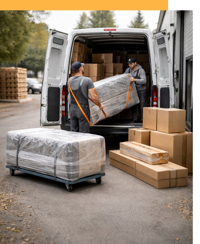 Перевозка мебели по России и за рубеж с таможней от 7619