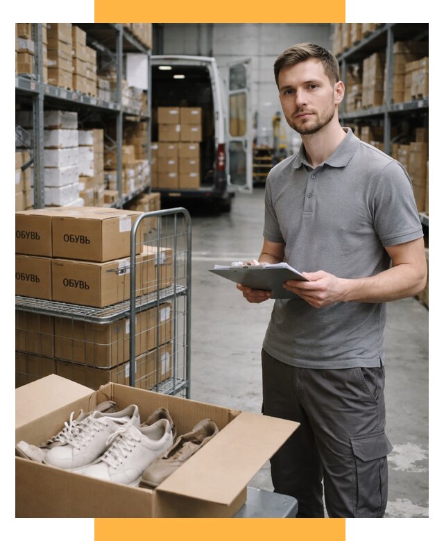 Доставка обуви из Китая и Турции от 4571 р. СетСервис-Нбр