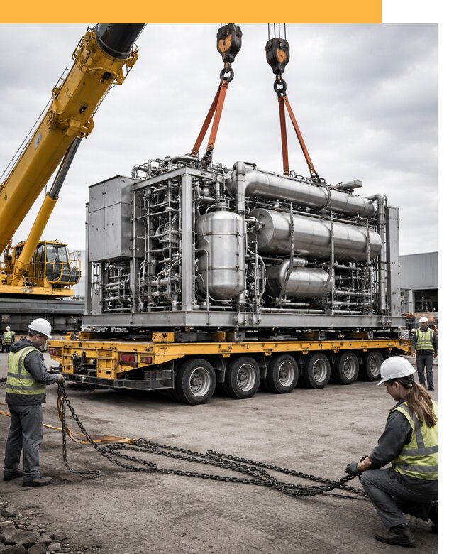 Перевозка тяжеловесных грузов по миру от 152370 руб