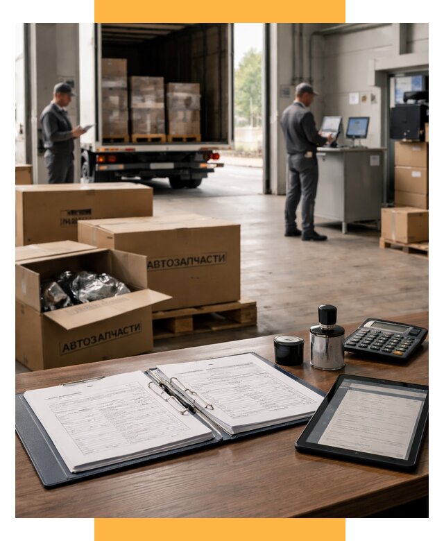 Таможенное оформление автозапчастей под ключ от 8634 р., СетСервис-Нбр
