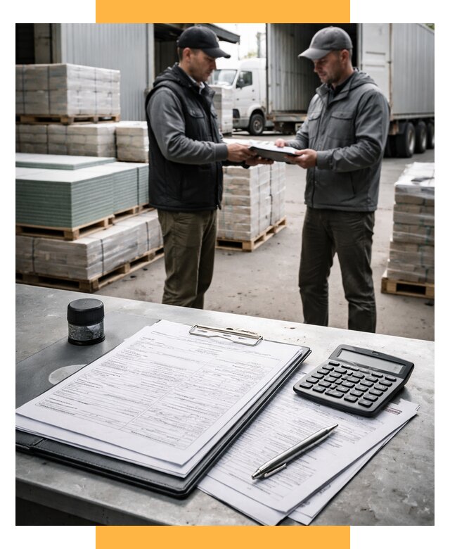 Таможенное оформление стройматериалов от 8634 р. | СетСервис-Нбр